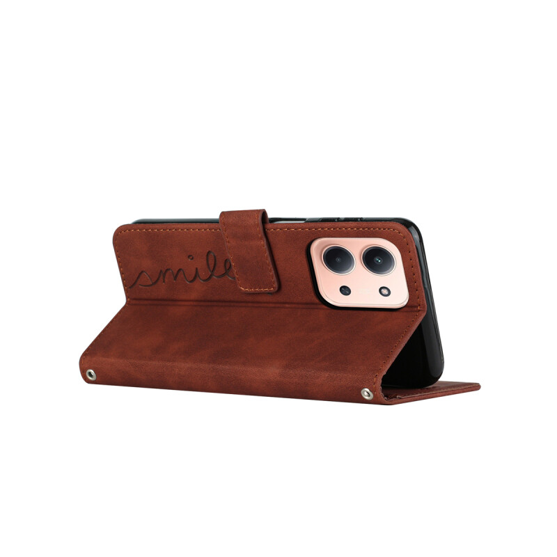 Flip cover para Xiaomi Redmi 15C diseño smile Flip Cover Para Xiaomi Redmi 15c Diseño Smile