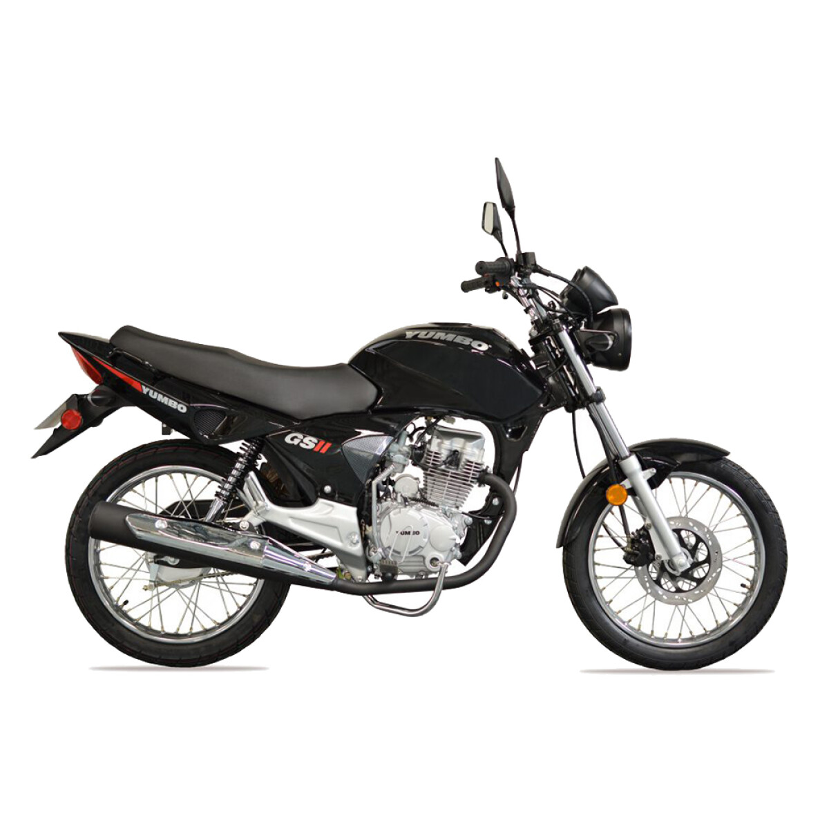 Moto Yumbo GS 125 II Leds - Negro 