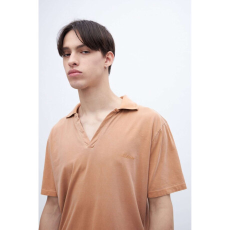 Remera polo Dax Camel