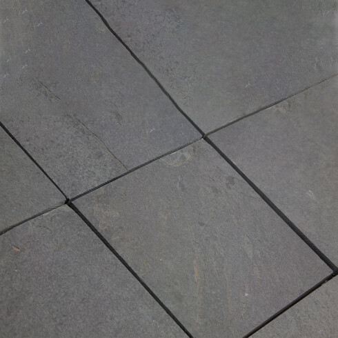 Piedra Natural Negra 30X60Cm Piso Pared Interior Exterior 000