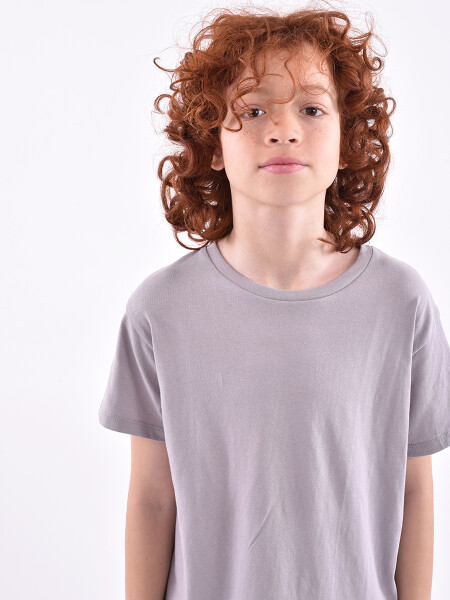 REMERA FELIPE TEEN GRIS OSCURO