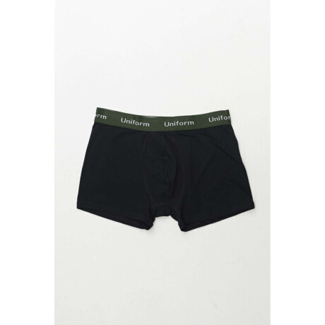 Boxer New Gino Negro/Militar