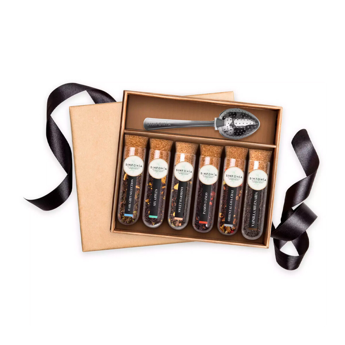 Caja De Blends Con Infusor Sinfonía 6 Unidades 