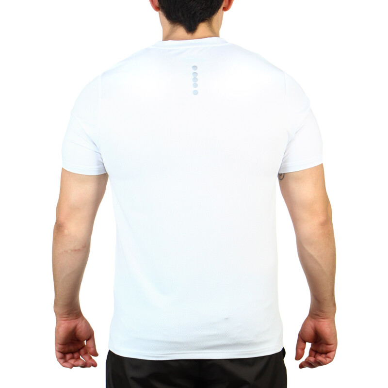 Remera Deportiva Hombre Diadora Blanco