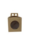 Caja flexi 52 13x13x12 con visor + asa. MADERA