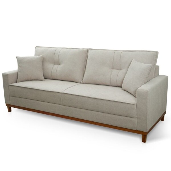 SOFA 3 CUERPOS MALIBU - BOUCLE LISO CINZA SOFA 3 CUERPOS MALIBU - BOUCLE LISO CINZA