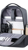 MOCHILA FORTUNE TAFETA GRIS