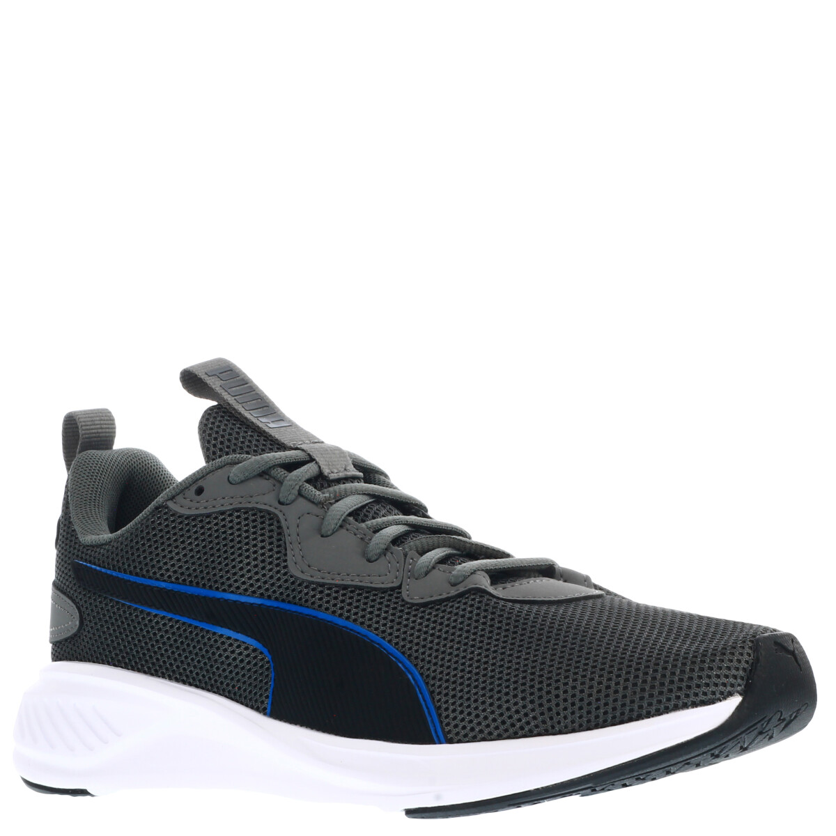 Championes de Hombre Puma Run Incinerate Mns - Gris Oscuro - Negro - Azul 