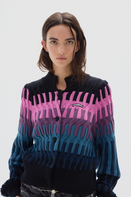 Cardigan Aura Light Blue