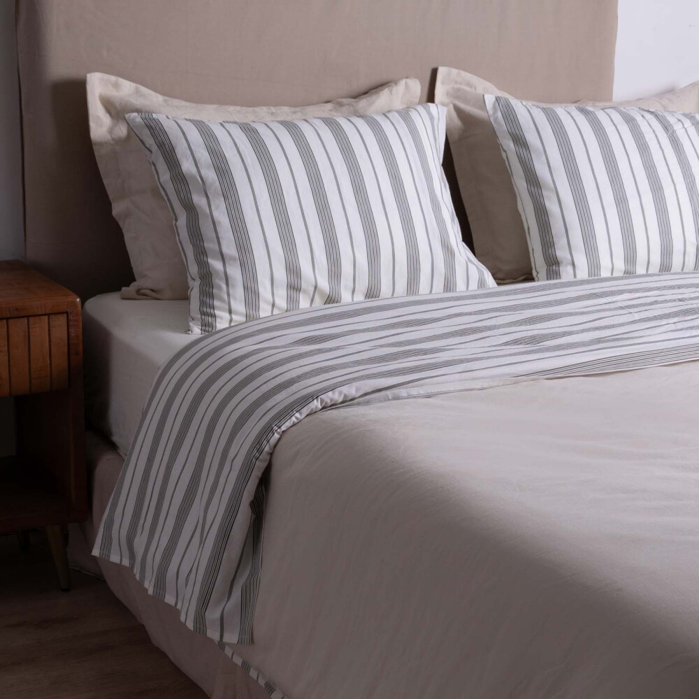 JGO SÁBANAS, 2 PLAZAS ALGODON 180H GARMENT WASHED