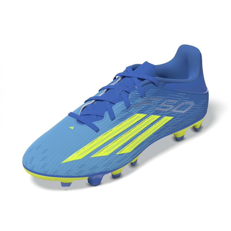 Championes Adidas F50 CLUB FG/MG Hombre JS1472 Azul-amarillo