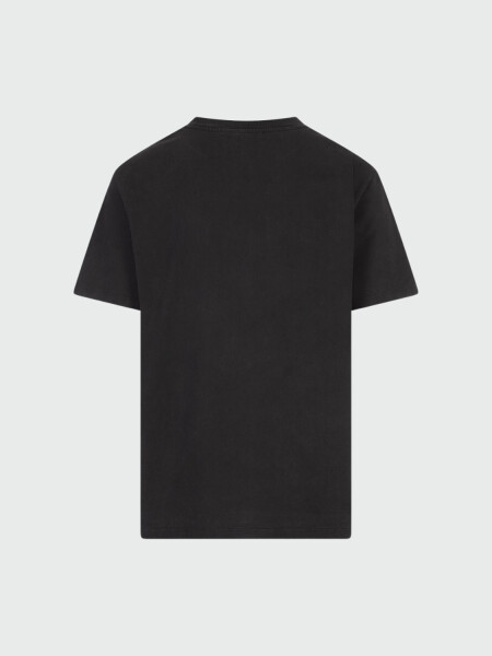 BALMAIN - Camiseta holgada con bordado vintage de Balmain Gris