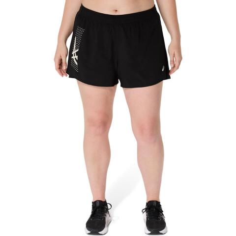 Short Running Asics Icon 4In Short Mujer Performance Black