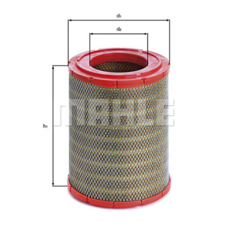 FILTRO AIRE MERCEDES BENZ ATEGO OM904 LA 2004/- MAHLE FILTRO AIRE MERCEDES BENZ ATEGO OM904 LA 2004/- MAHLE