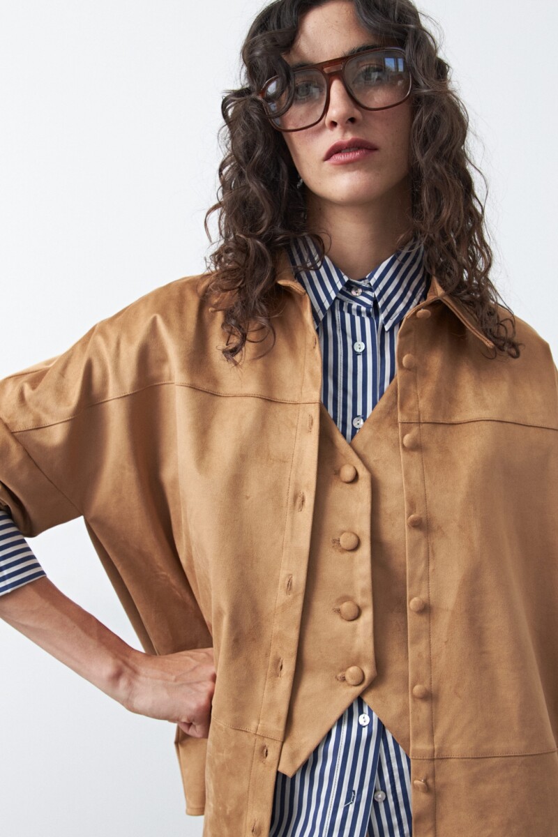 SOBRECAMISA CALYPSO Camel