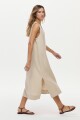 Vestido Cleo Crudo