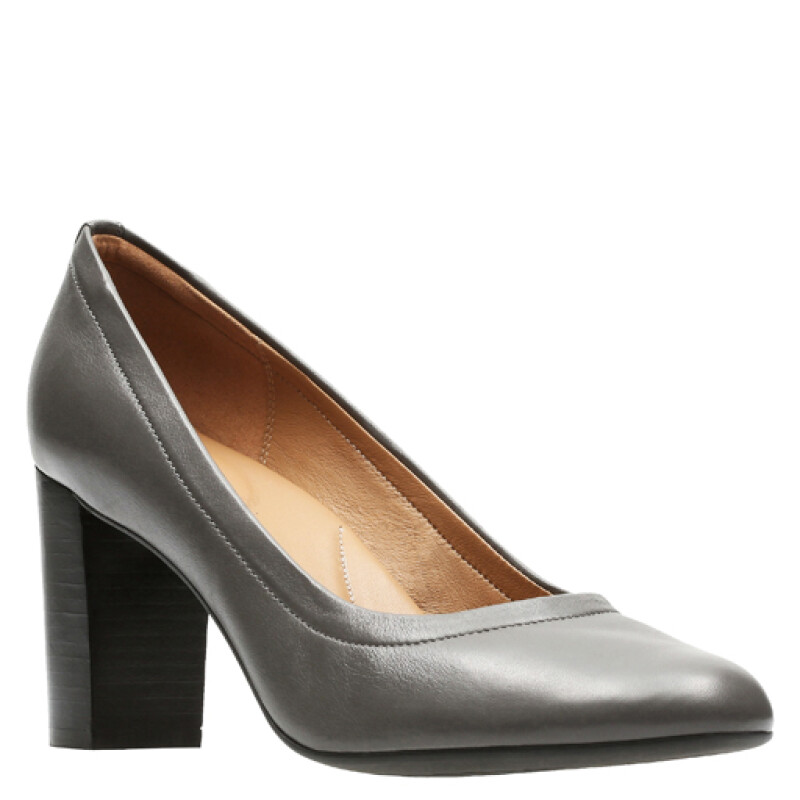 Zapato de Mujer Clarks Chryssa Ari Gris Oscuro