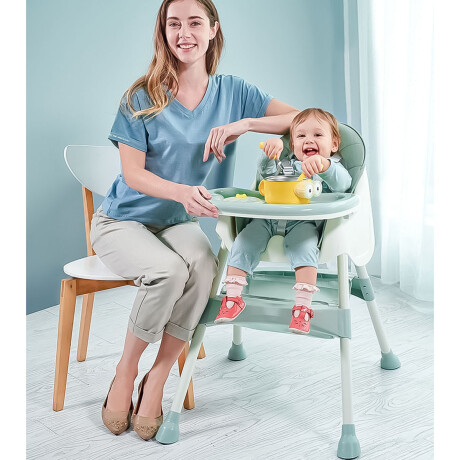 Silla De Comer Para Bebé Multiuso 2en1 Sillita Niños Rosado