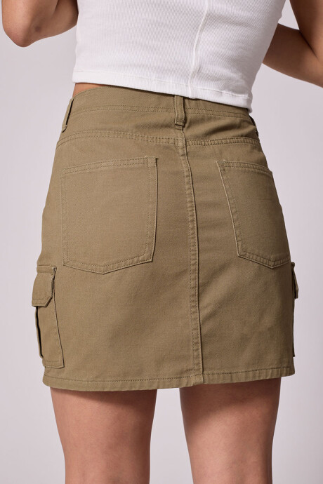 FALDA CORTA JAYLA DIXIE Militar