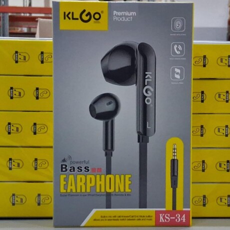AURICULARES KLGO C/CABLE AUX 3.5MM KG KS34 EN CAJA (HE1725) AURICULARES KLGO C/CABLE AUX 3.5MM KG KS34 EN CAJA (HE1725)