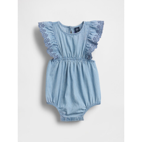 MFD G SL EYELET BUBBLE MEDIUM WASH