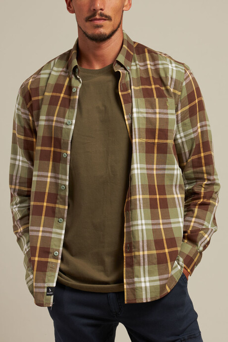 CAMISA TESTU POLANCO Verde