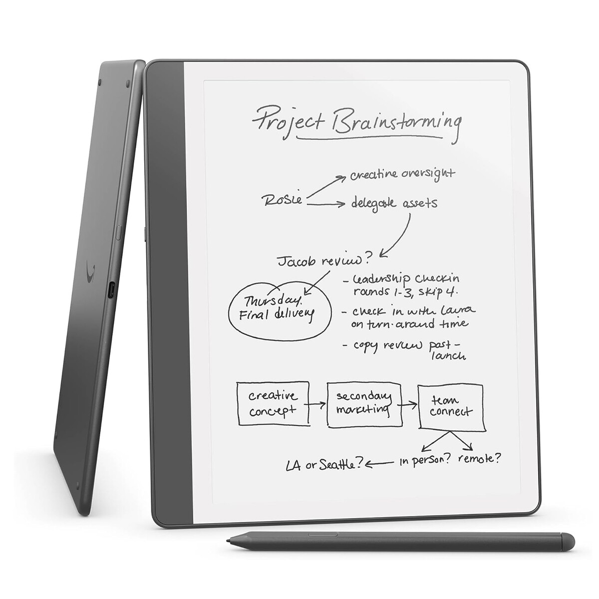 Lector digital Kindle Scribe 2024 Wi-Fi 10.2" 32GB Tungsten 