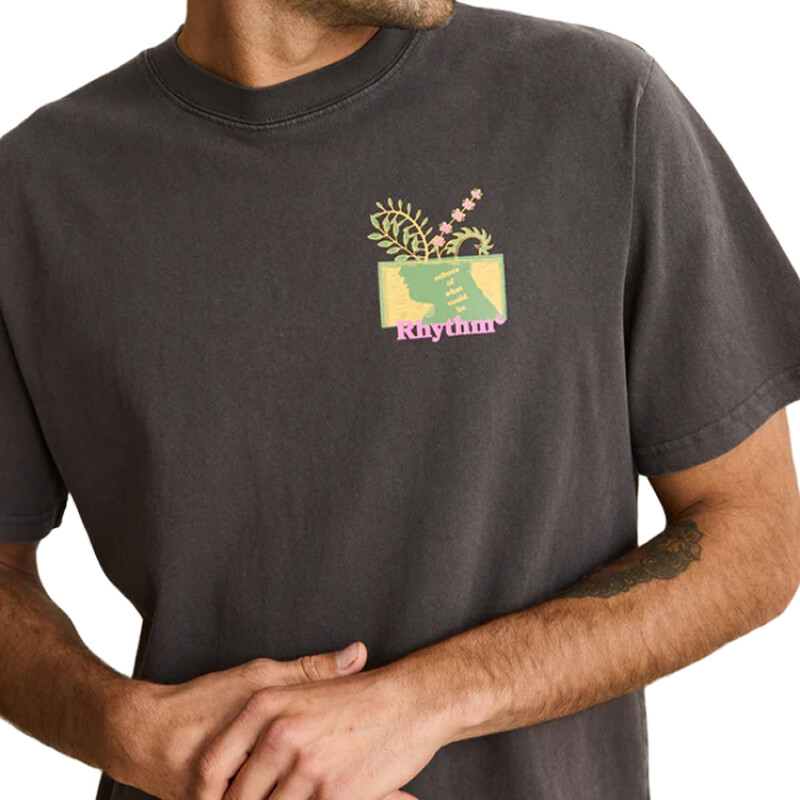 Remera Rhythm Echoes Vintage - Negro Remera Rhythm Echoes Vintage - Negro