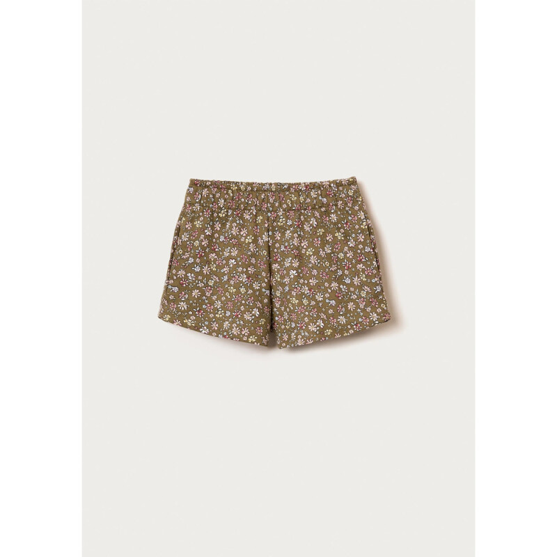 SHORTS FEM VERDE