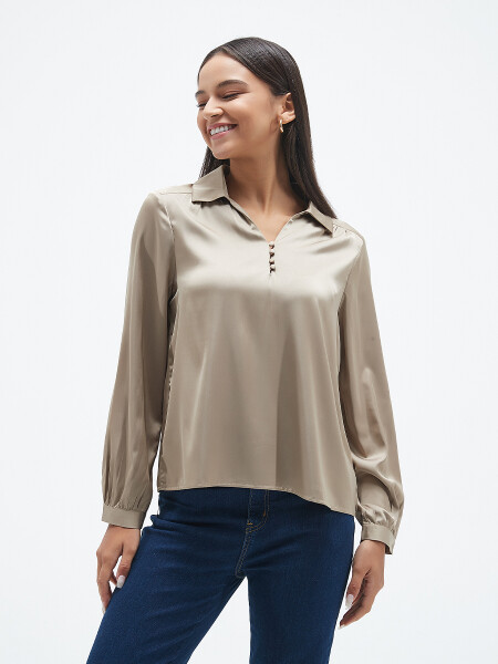 BLUSA SACRA BEIGE
