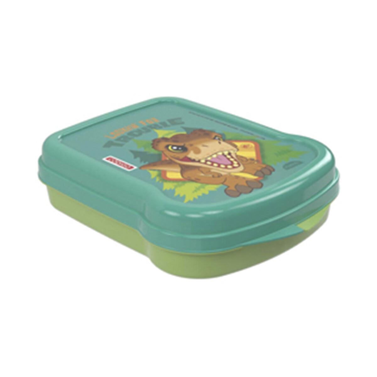 Sandwichera de Plástico Jurassic World - VERDE 