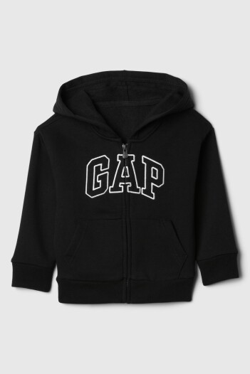 Canguro Con Cierre Logo Gap Toddler Niño True Black