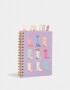 Anotadores Cuadernos y Memos Estampados Cuaderno A5 Con Separadores - Combinacion Multicolor