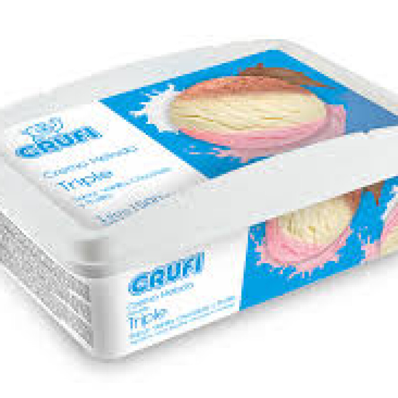 CRUFI 1L TRIPLE VAINILLA CHOCO FRUTILLA CRUFI 1L TRIPLE VAINILLA CHOCO FRUTILLA