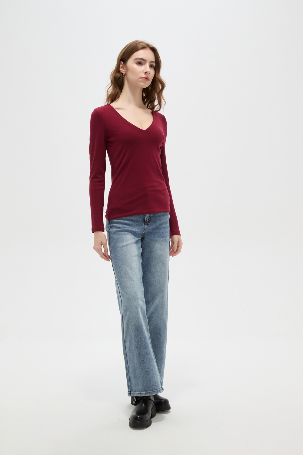 Remera Inhara Bordeaux