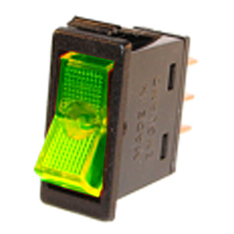 LLAVE BOTON TABLERO - TECLA LUZ VERDE E.89NV - LLAVE BOTON TABLERO - TECLA LUZ VERDE E.89NV -