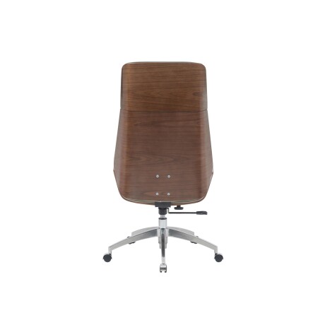 ASIENTO GERENCIAL ALTO MADERA-Y-PU NATURAL-BEIGE CONFORT