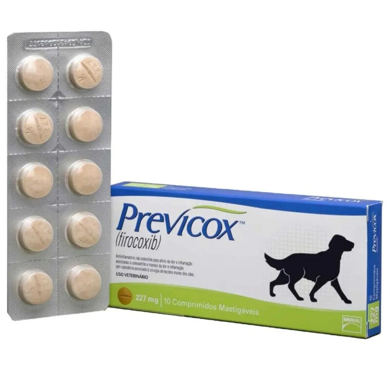 PREVICOX 227 MG 10 COMPRIMIDOS PREVICOX 227 MG 10 COMPRIMIDOS