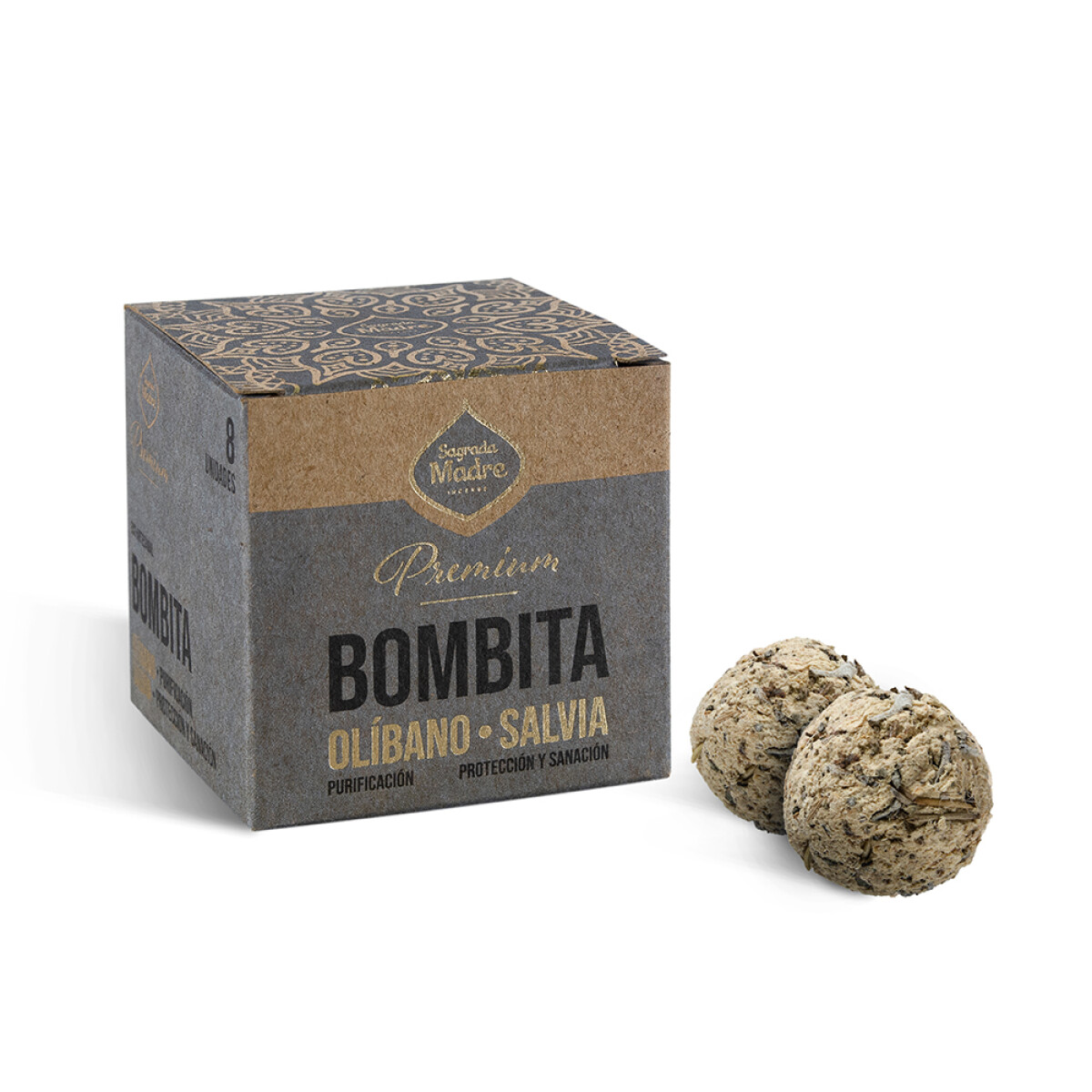 BOMBITA PREMIUM SAGRADA MADRE X8 - Olibano/salvia 