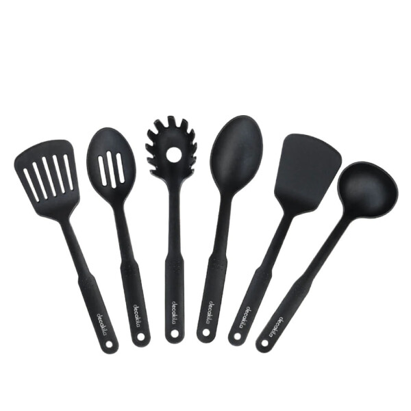 SET DE UTENSILIOS DE COCINA 6 PIEZAS DECAKILA KMTT045B SET DE UTENSILIOS DE COCINA 6 PIEZAS DECAKILA KMTT045B