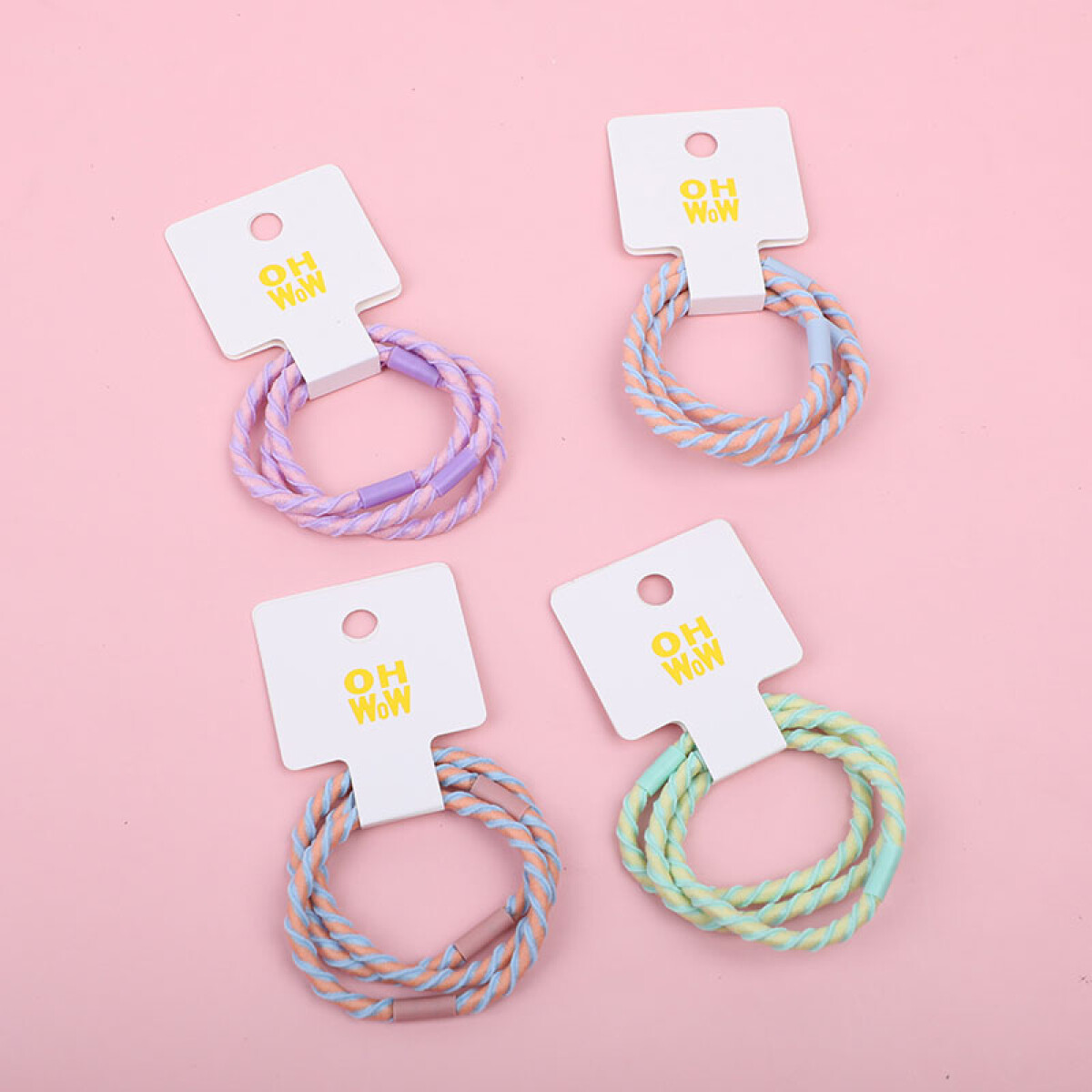 Colitas x3 para el cabello varios colores - Colitas X3 Para El Cabello Varios Colores 