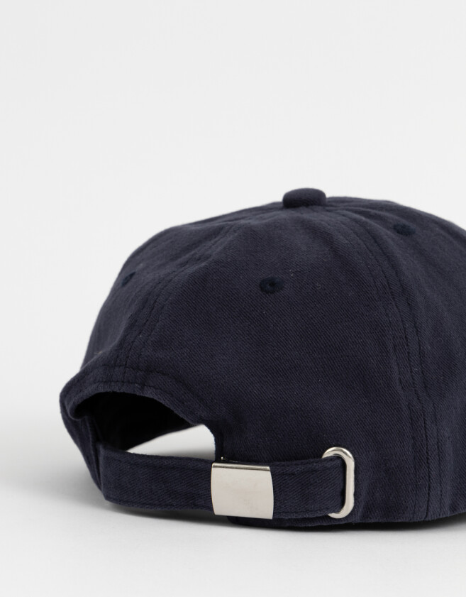 Caps Denim Gorra Canvas Bordada - Azul Marino
