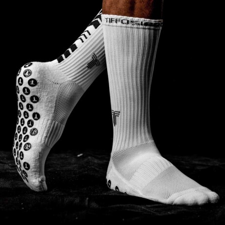Medias Tiffosi Futbol Hombre Antidelizante Blanca S/C