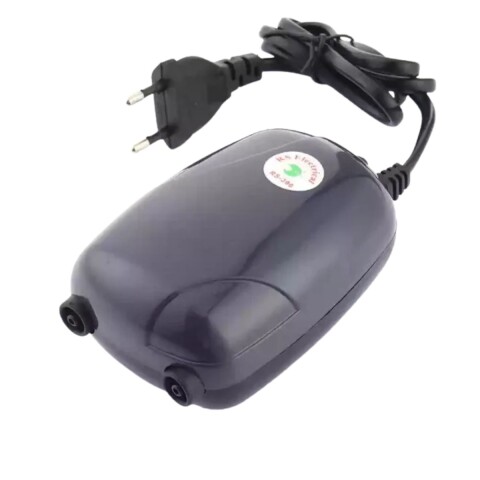 OXIGENADOR BOMBA DE AIRE PARA PECERAS ACUARIO 2 SALIDA OXIGENADOR BOMBA DE AIRE PARA PECERAS ACUARIO 2 SALIDA