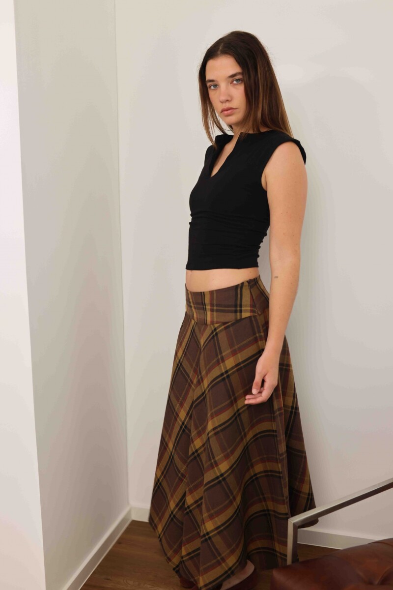 FALDA VIKTORIA NEW CAMELL