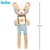 Peluche osito XL BUBA cookie celeste