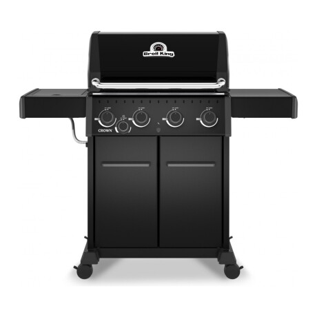 Barbacoa a Gas Broil King Crown 440 Shadow 4 Quemadores con Hornalla Lateral Barbacoa a Gas Broil King Crown 440 Shadow 4 Quemadores con Hornalla Lateral