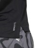 Remera Adidas Run It Brand Love Negro