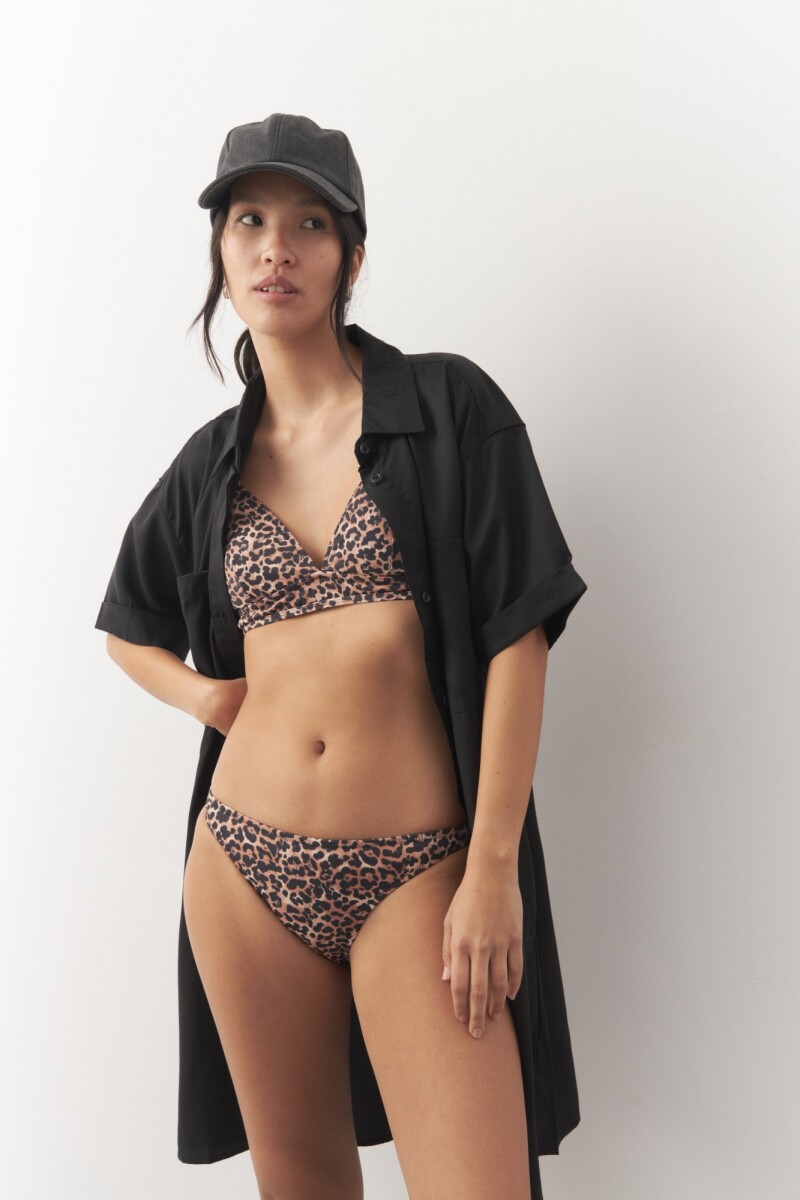 BOTTOM BASIC OAHU Animal Print