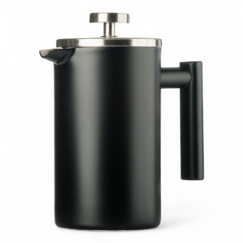 Cafetera Prensa Francesa Doble Parede Ac-Inox 600ml Negro
